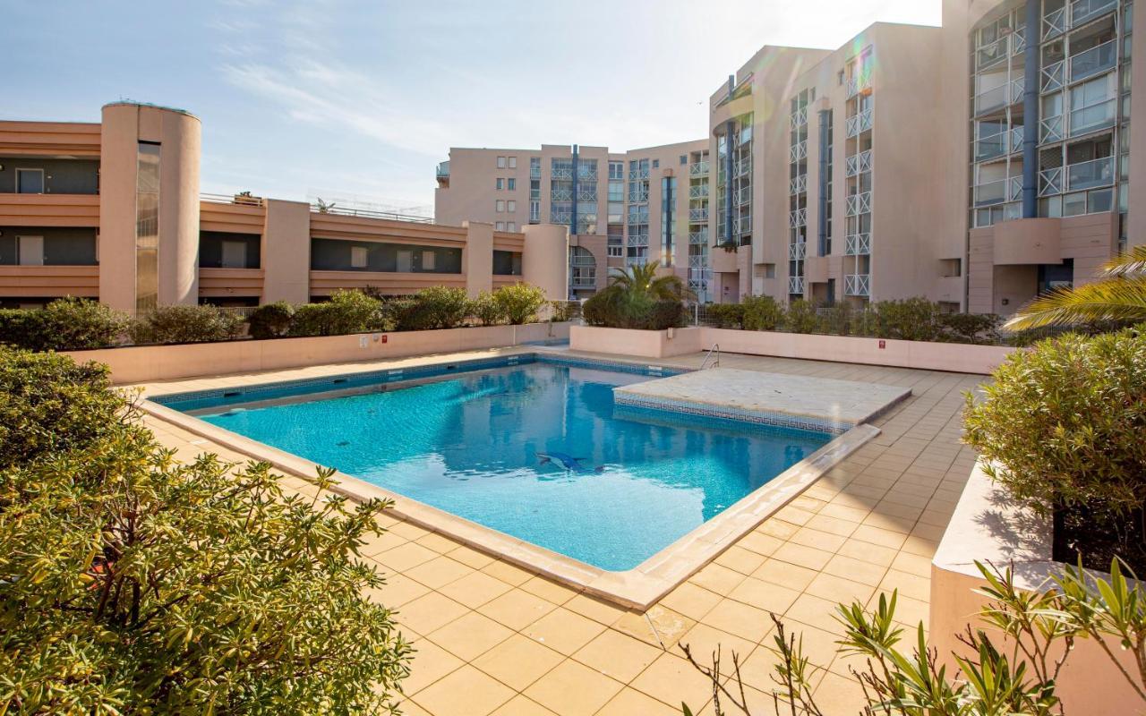 Appartement T3 Traversant Résidence Standing Garage et Piscine Extérieure GRATUITS Sète Extérieur photo
