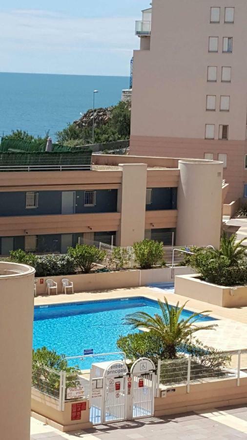 Appartement T3 Traversant Résidence Standing Garage et Piscine Extérieure GRATUITS Sète Extérieur photo
